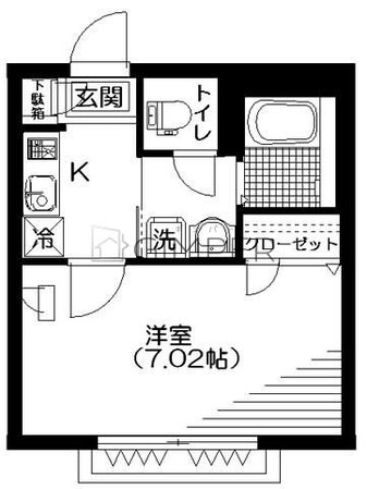 レジデンスシーアロマの物件間取画像